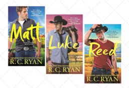 Book covers for the Malloys of Montana Series by RC Ryan