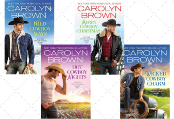 Book covers for the Lucky Penny Ranch Series by Carolyn Brown